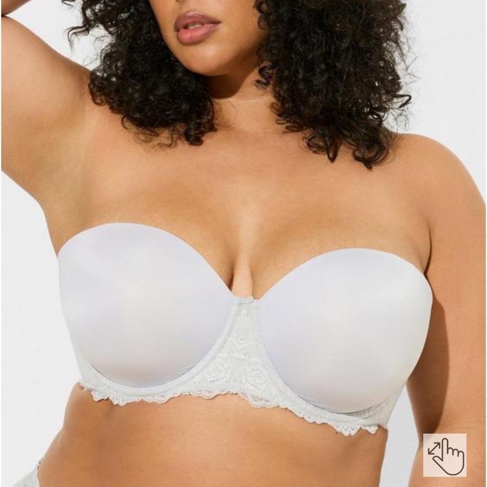 Nwt torrid strapless multiway bra 46ddd